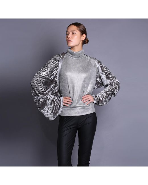 Silvia Serban Gray Multifunctional Accessory