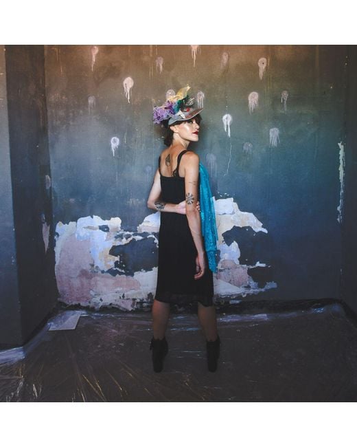 Miro Misljen Blue Light Fluid Dress
