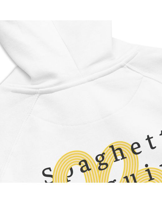 Anchor and Crew White Eleven Life, Al Dente Editions Organic Cotton Hoodie