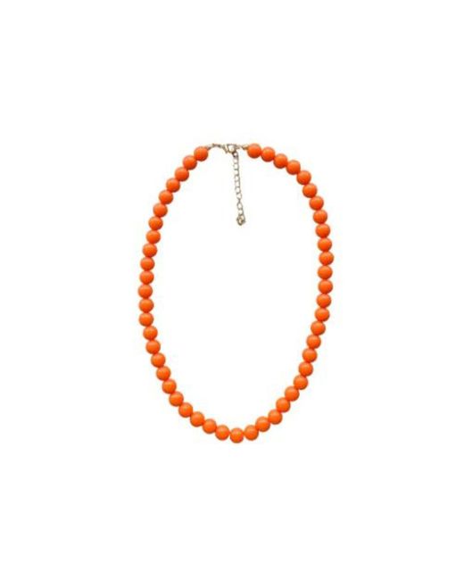 Serabondy Orange Serabead Necklace Large