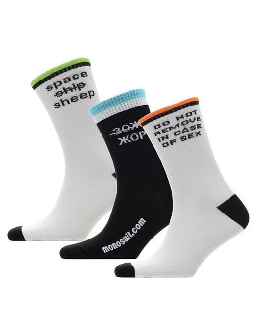 Monosuit White Sacks Socks Cotton Size 39-41