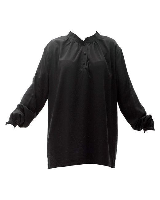 Maison Bogomil Black Over Blouse