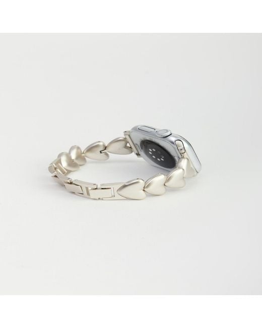 Saachi Black Heart Chain Apple Watch Band
