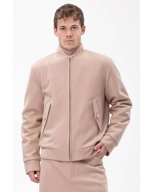 Maison Bogomil Pink Bomber Jacket for men
