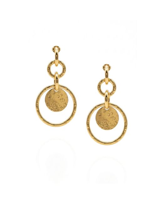 Jaredjamin Metallic Peacock Preen Post Earrings