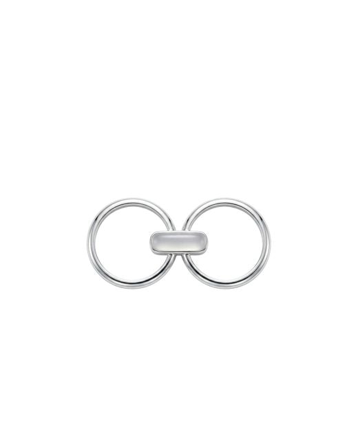seree Metallic Infinity Duo Bar Ring