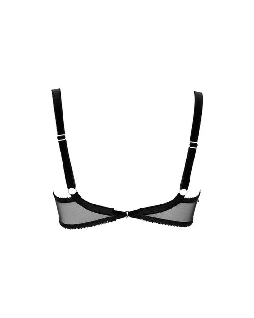 Belle -et-BonBon Black Limited Edition Sparkling Crystal Bisoux Bra