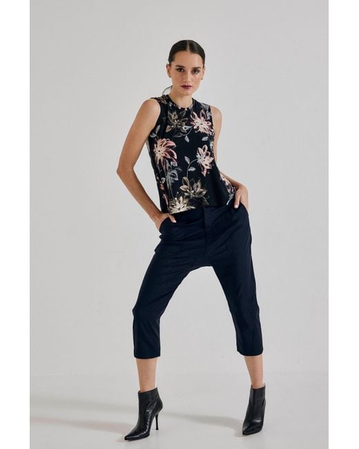 Lindsay Nicholas New York Blue Maverick Pant