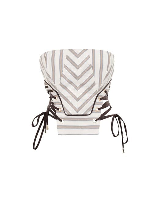 Ma Mulier White Nova Bustier