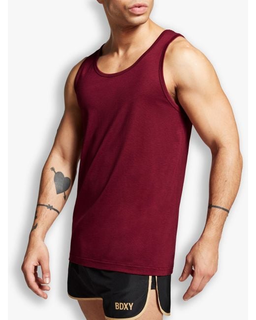 Bdxy Studio Red The Stunt Vest for men