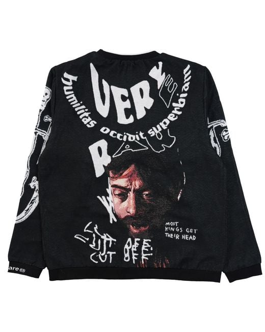 VERYRARE Black David Vs Goliath Crewneck for men