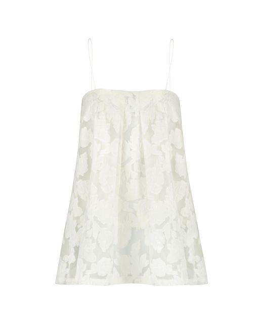 Boutique Kaotique White Flowy Top