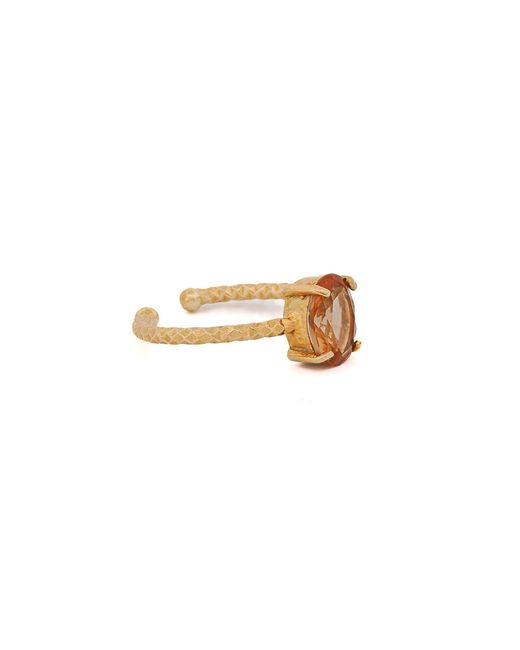 Ebru Jewelry Metallic Citrine Gemstone Abundance Ring