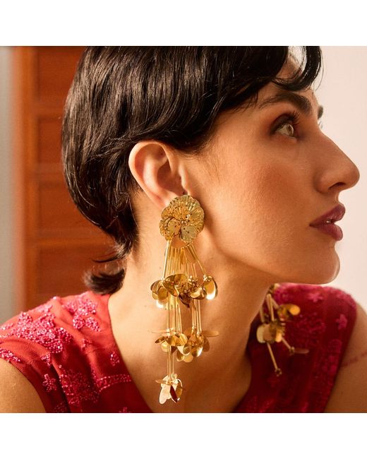 Simitri Metallic Golden Hour Earrings