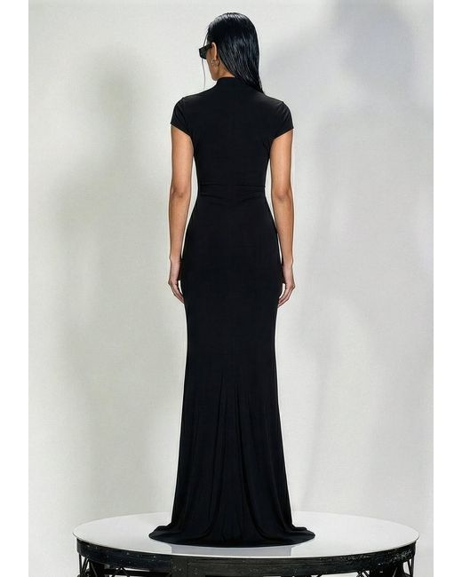 Khéla the Label Black Risk It All Maxi Dress