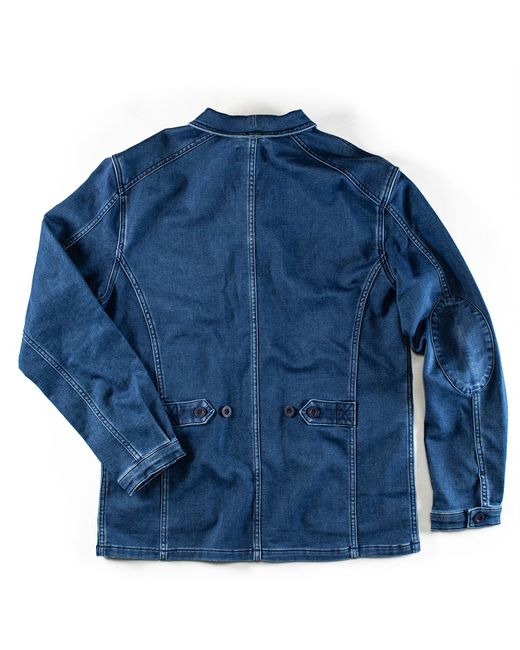 &SONS Trading Co Blue Crafter Wash Chore Jacket for men