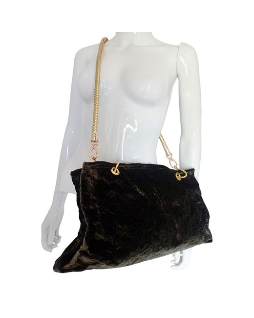Romer Millinery Black Morphy Moldable 3 Way Handle Bag