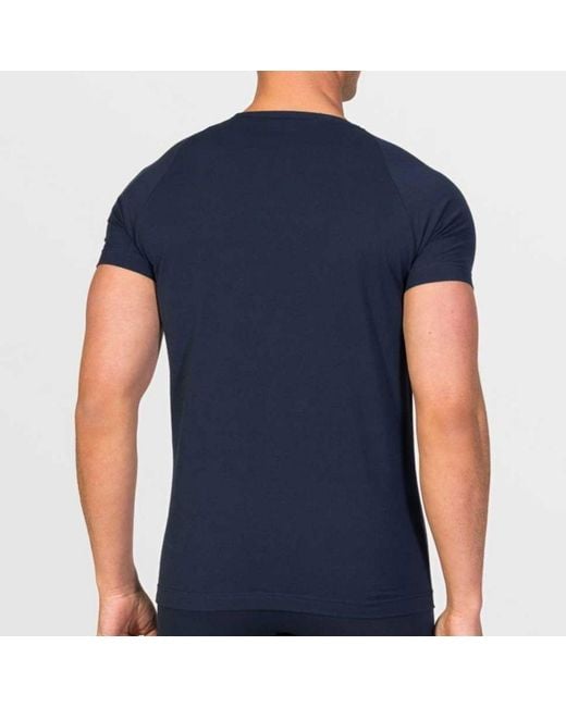 Zd - Zero Defects Blue Round Neck T-Shirt for men