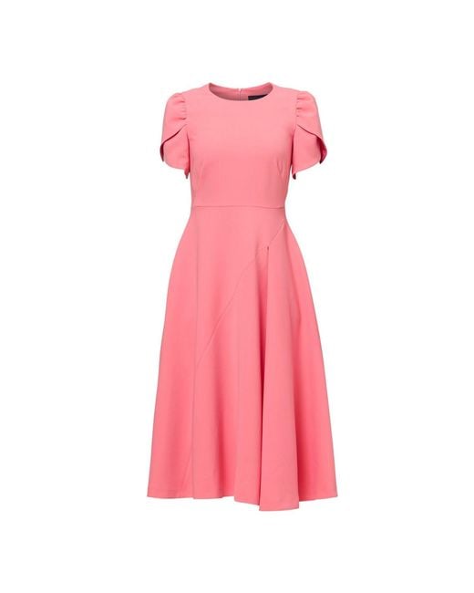 Helen Mcalinden Pink Vera Poeny Dress