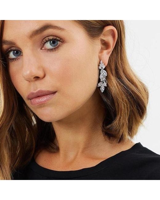 Stephanie Browne Australia White Allure Earrings