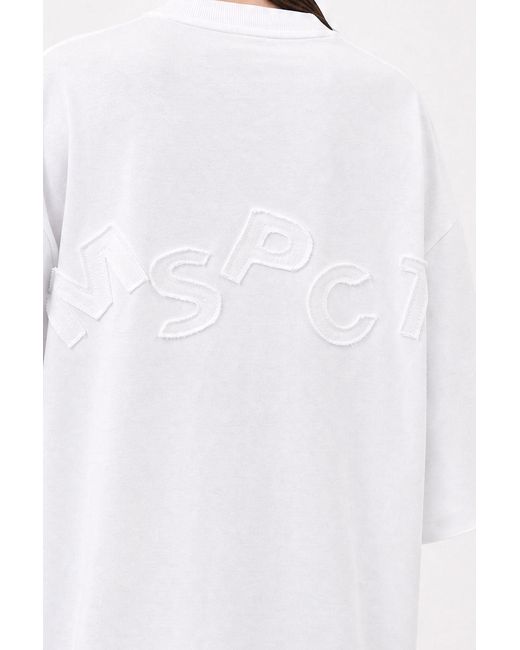 mysimplicated White Mspct Patch Tee W