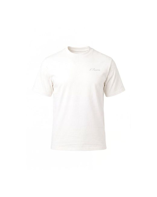 Saved Lab White Mission Tee for men