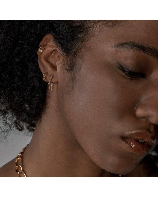 Lait & Lune Metallic Seri Earrings