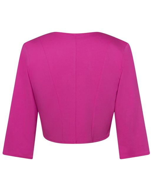 Alie Street London Purple Freya Bolero Fuchsia