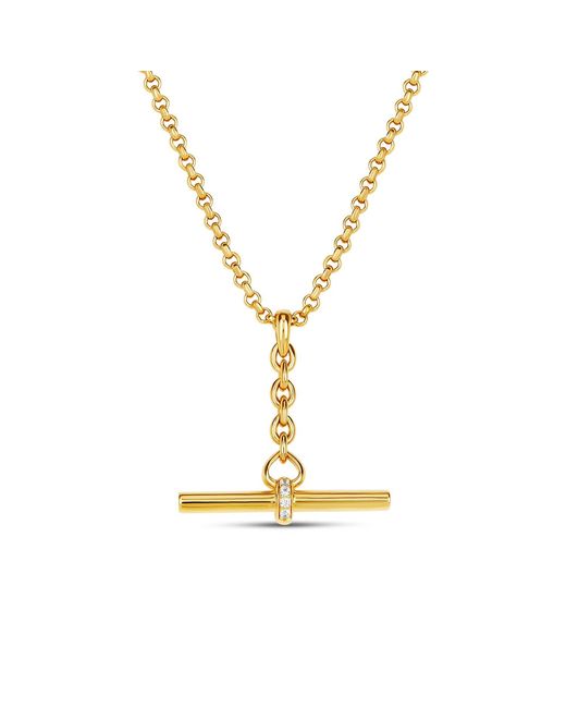 Dinny Hall Metallic My World T-Bar Pendant