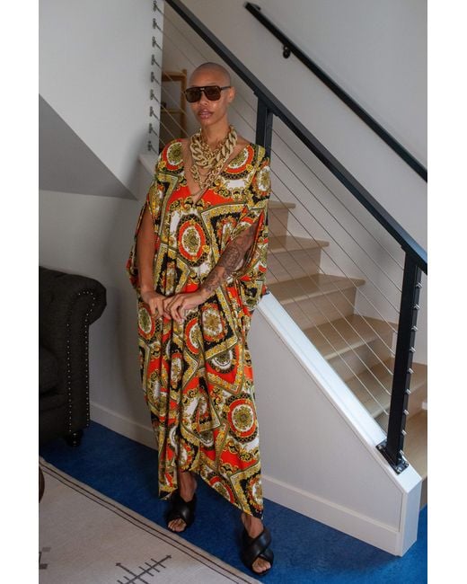 Jennafer Grace Metallic Vecchio Palace Caftan
