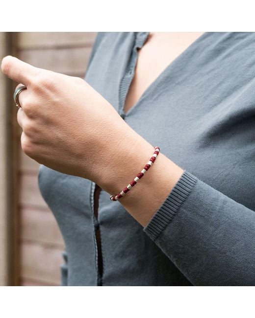 Harbour Uk Purple Yule Viking Rope Bracelet