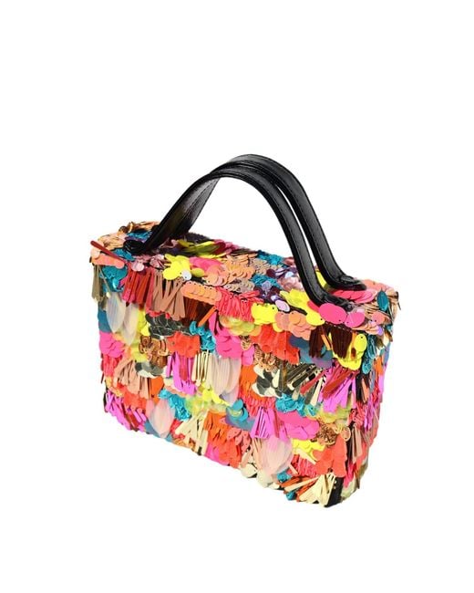 Simitri Red Pinata Briefcase Bag