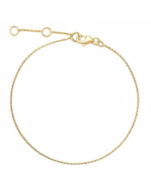 Zohreh Metallic Anaconda Chain Bracelet 9K