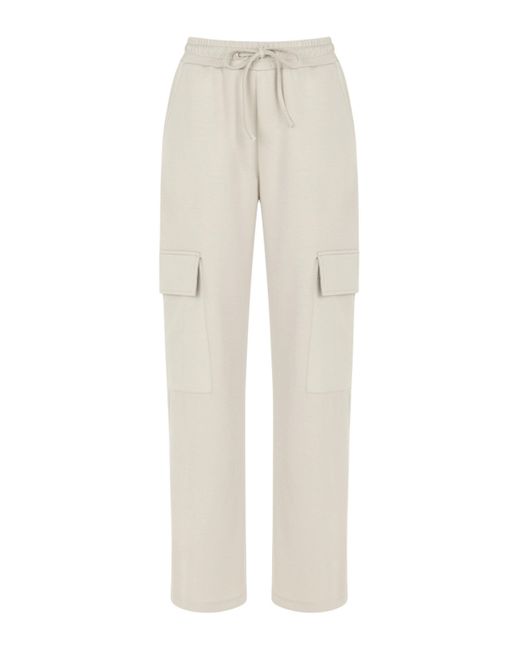 Nocturne White Pants With Pockets