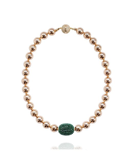 Saule Label Metallic Cassia Necklace