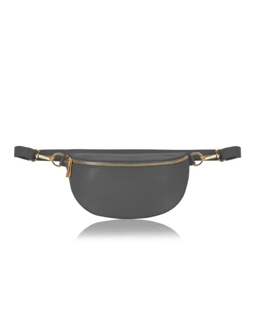 Betsy & Floss Gray Zadar Crossbody And Waist Bag