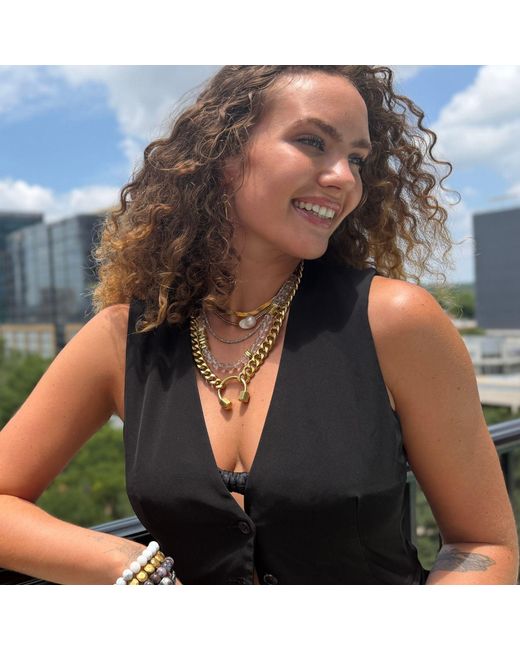 Rachel Nathan Metallic Outlaw Necklace