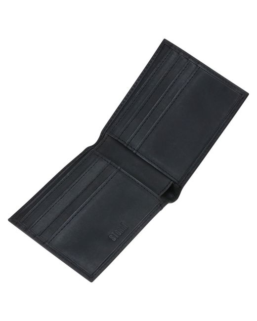 Storm Black Odin Leather Wallet for men