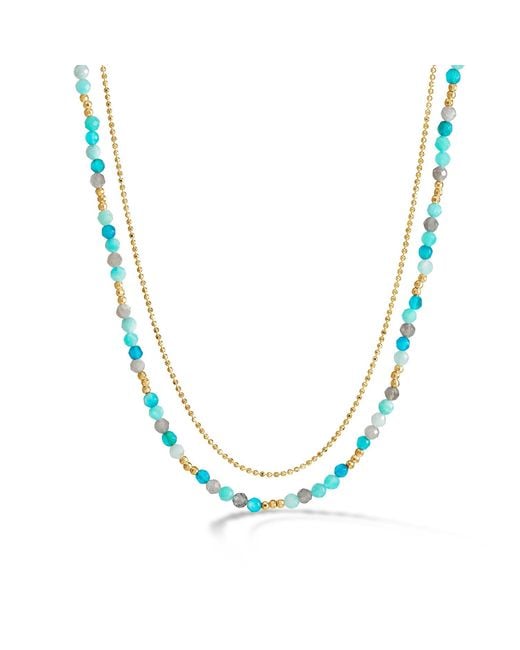Dower & Hall Blue Ocean Orissa Necklace