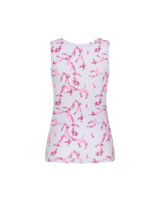 Sophie Cameron Davies Gray Floral Vest Top