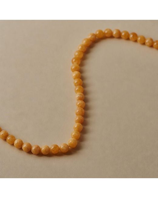 A Weathered Penny Metallic Sari Necklace