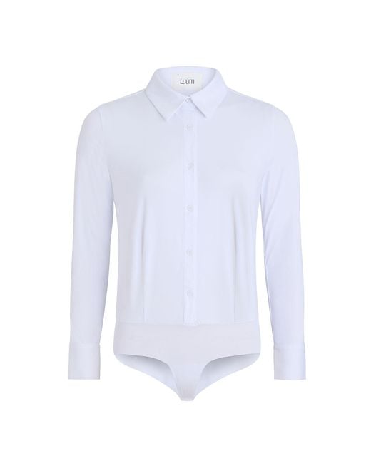 Luum White Theo Bodysuit