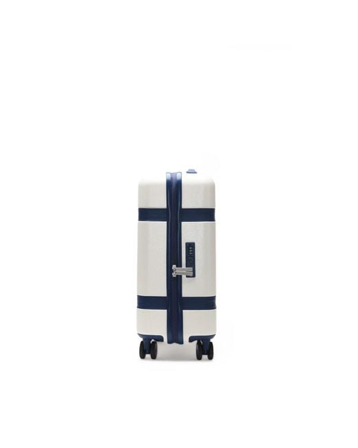 Fenella Smith White Cream Nova Carry On Suitcase