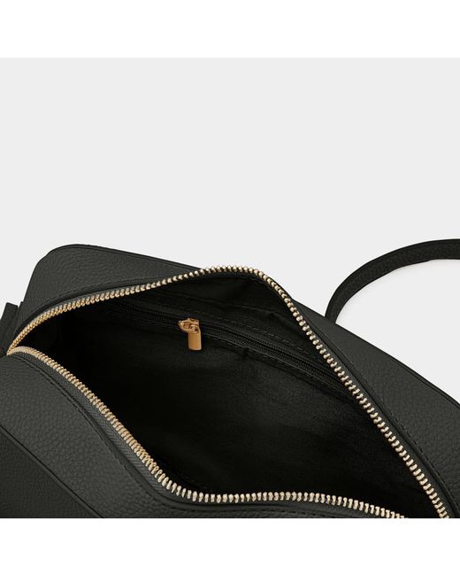 MARGOT Black Leather CrossBody Bags