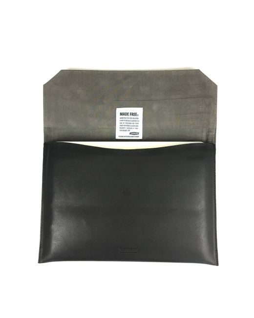Made Free Black Laptop Case Leather for men
