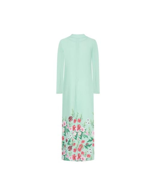 Roqaia Fashion House Green Mint Blossom Jacket