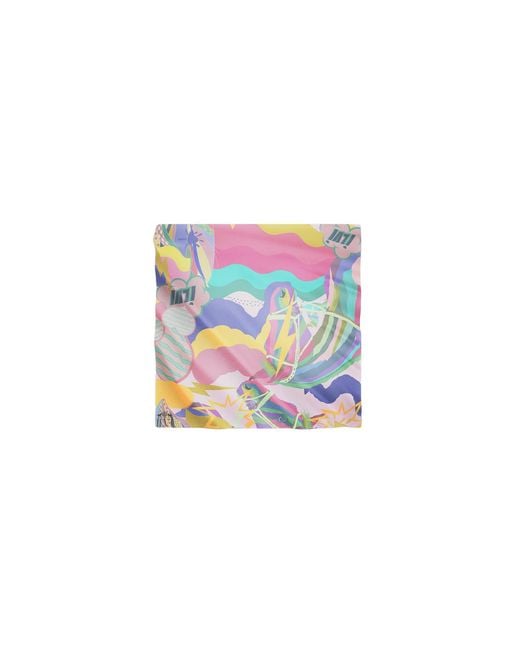Ilvi Blue Suzanne Silk Mesh Bandana