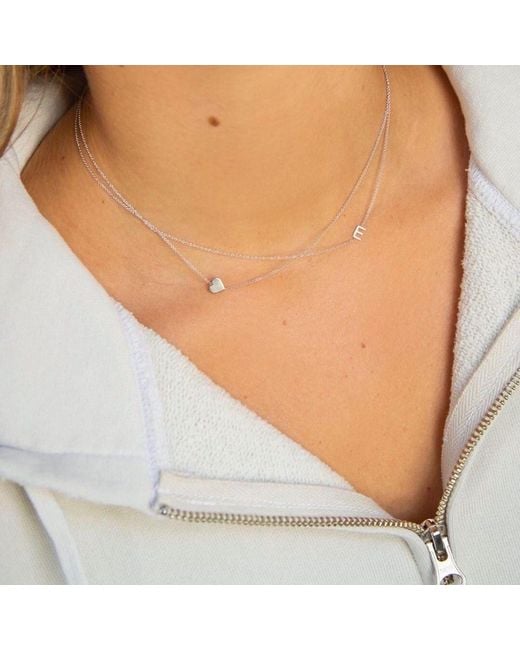 Maya Brenner Metallic 14K Asymmetrical Charm Necklace
