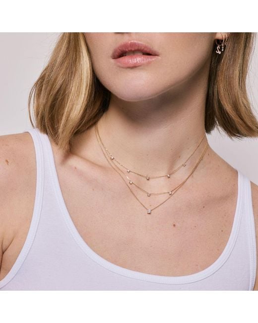 Dyamka Metallic Diamond Necklace