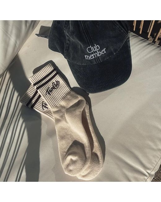 Fanclub Gray Neutrals The Club Member Sock